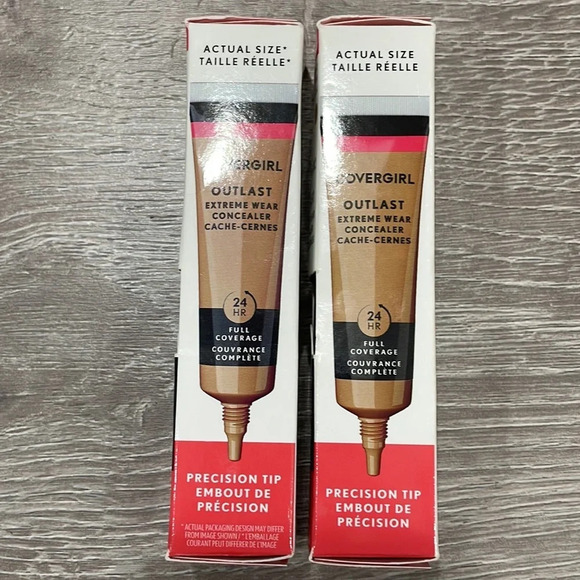Covergirl Outlast Extreme Wear Concealer in 862 Natural Tan Bundle of Two - Picture 4 of 9